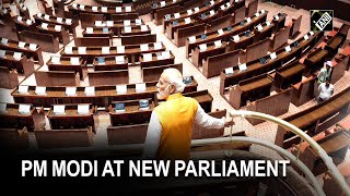 PM Modi's surprise visit to new Parliament Building