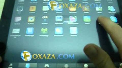 TabX 265 Super Slim Android 2.2 DDR3 256 HDD 2-4 GB Tablet.avi