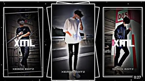 BOMBAY TO PUNJAB || New Attitude XML File || Alight Motion XML Preset||#alightmotion #xml_file#video