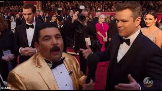 Guillermo ft. Matt Damon | Jimmy Kimmel Live | Oscars