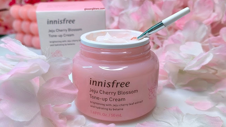 Innisfree blossom tone up cream review