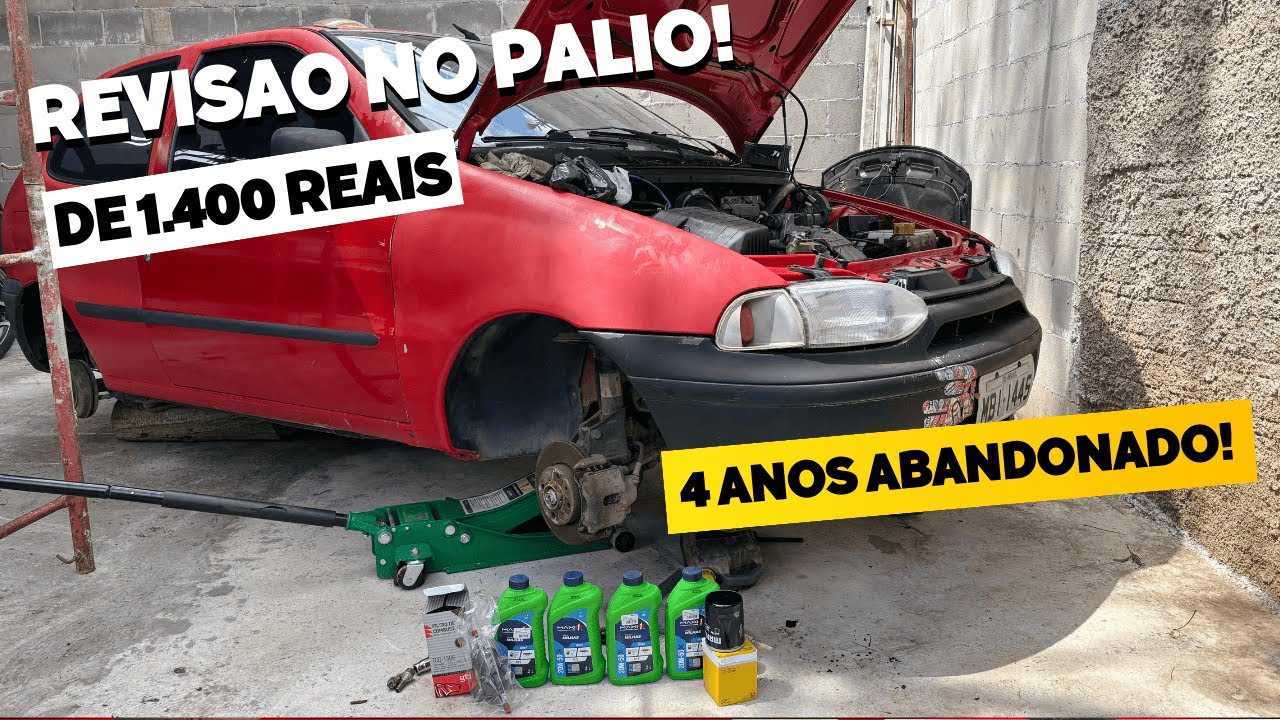 REVISAO NO PALIO DE 1.400 REAIS DO LEILAO!