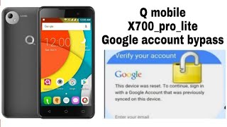Q Mobile X700 pro lite FRP  bypass google account screenshot 5