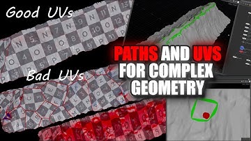 Custom paths and better UVs on complex geo | FREE HDA | Houdini