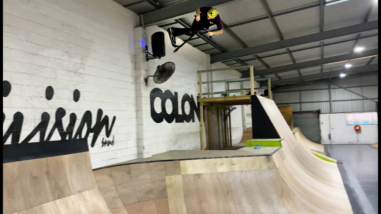 MASSIVE INDOOR SKATEPARK GAP! YouTube