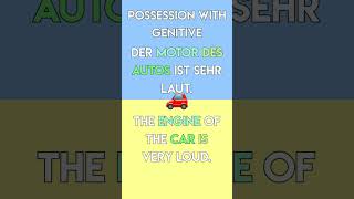 German Genitive Case in 30 Seconds! #learngerman