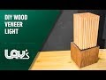 DIY Wood Veener Light