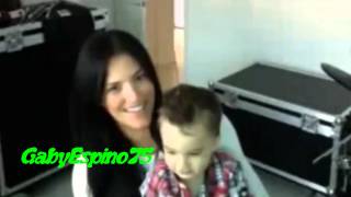 Gaby Espino, Oriana y Nickolas