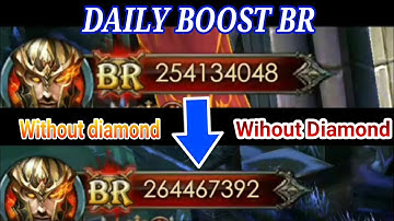 Daily Boost BR Without Diamond!! LEGACY OF DISCORD