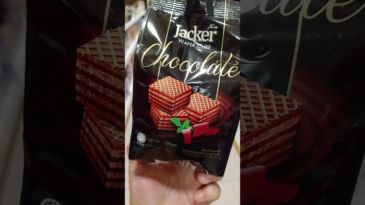 🌈 CHOCOLATE WAFFER MINI CUBES 