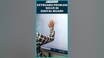 On Screen Keyboard Problem Solve in #digitalboard #studiosetup #teachers #educationalstudiosetup