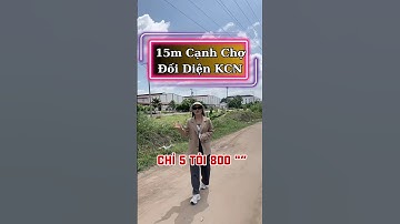 15m Đất Đối Diện KCN Rạch Bắp Cạnh Chợ An Điền , T.p Bến Cát #bdsbinhduong #kcnbinhduong #datnen
