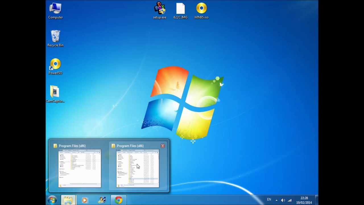 run windows 95 on dosbox v1.7 wii