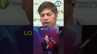 KICILLOF CRÍTICO A MILEI POR LAS ZONAS FRÍAS