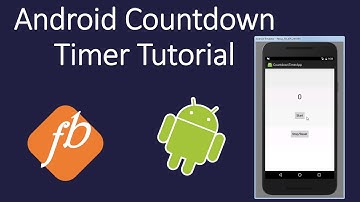 Android Countdown Timer Tutorial