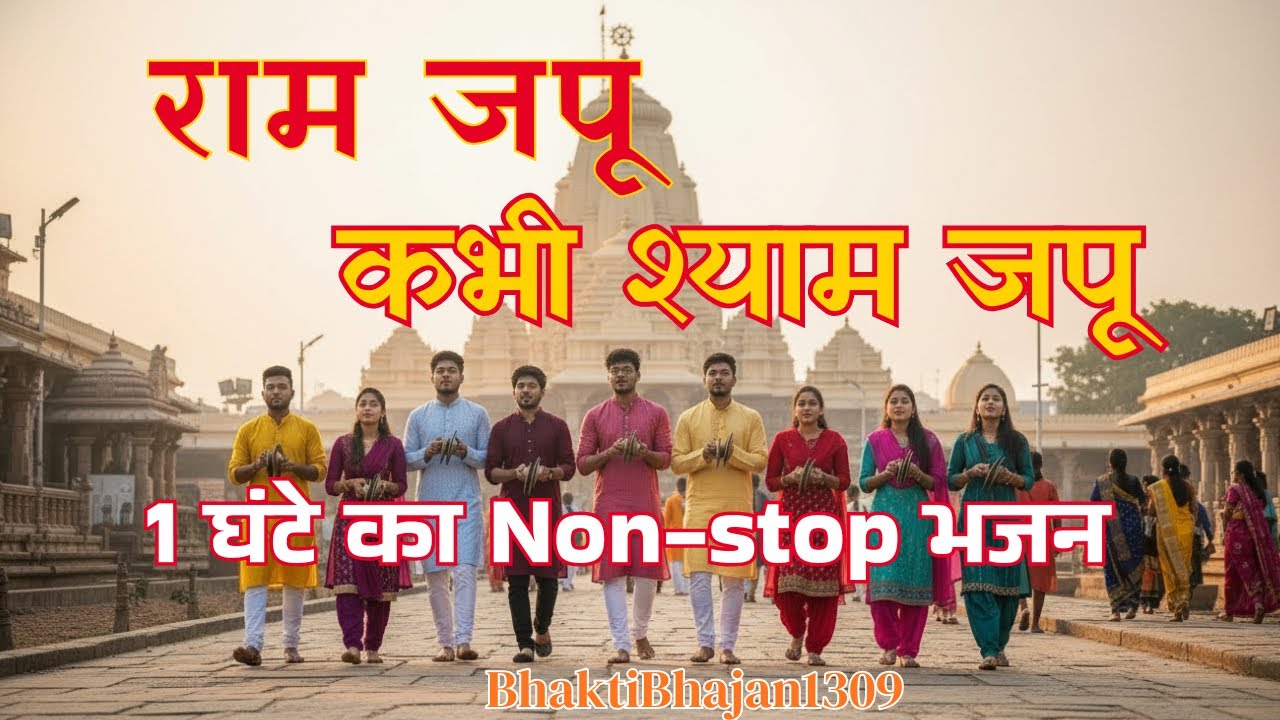 राम जपू श्याम जपू | 1 घंटे का Non Stop राम श्याम शिव भजन | Ram Naam Jaap 2026 | BhaktiBhajan1309