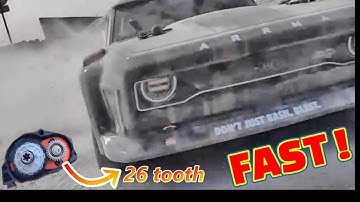 Drifting on Arrma Infraction 3s and speed test in high speed gear.