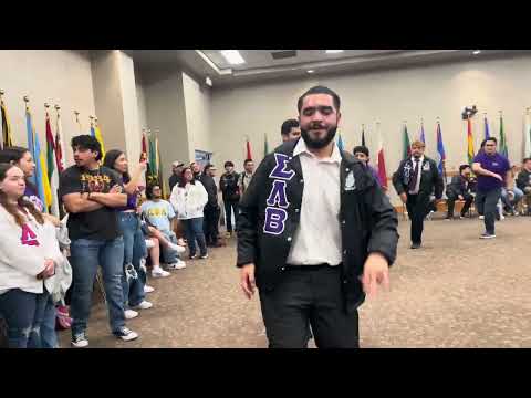 Sigma Lambda Beta - Give It To Me Baby Stroll | Texas A&M International University Betas, Laredo, TX