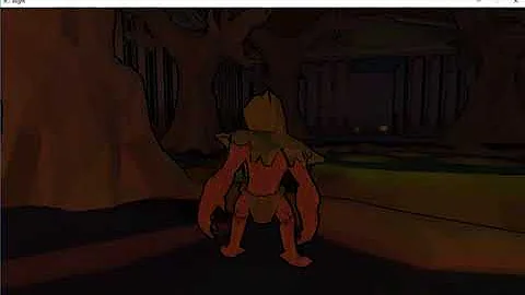 First Test Sobel Edge Detection with Bad Toon Shading