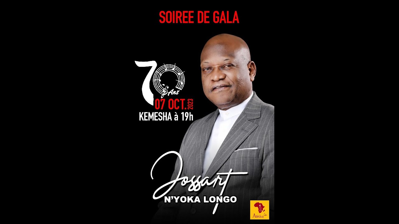 SOIREE DE GALA EN L'HONNEUR DE JOSSART NYOKA LONGO
