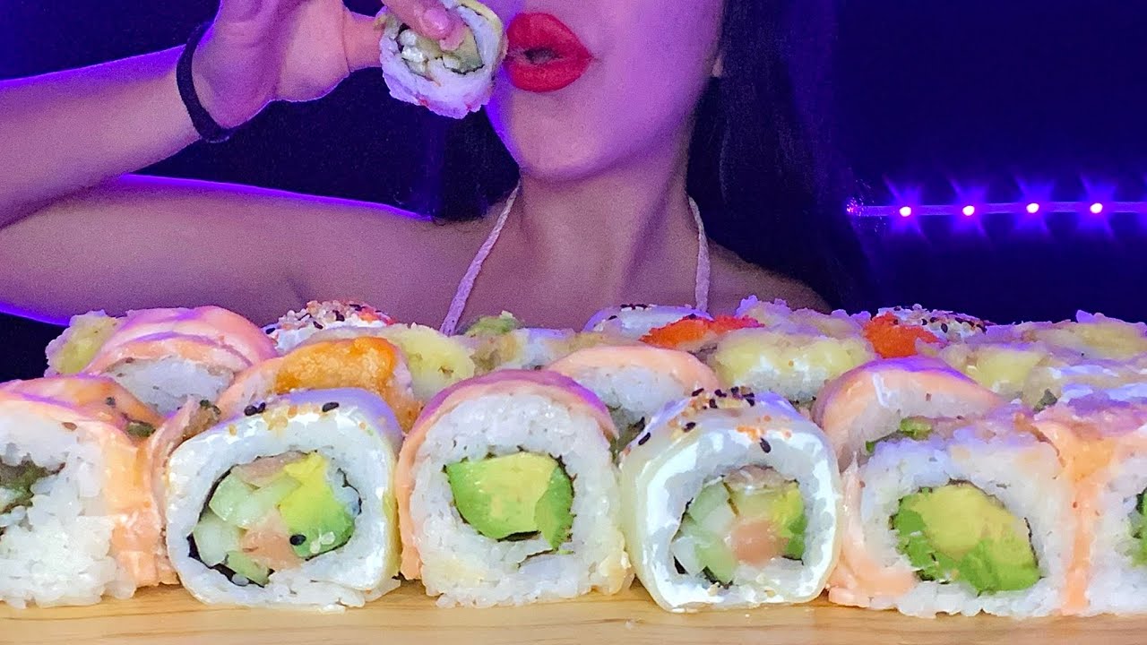 ASMR COMIENDO SUSHI 🍣