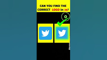EYES👀 CHALLENGE✅: Guess🤔what is correct Twitter LOGO😱😱?#twitter  #trending   #trending #shortsviral
