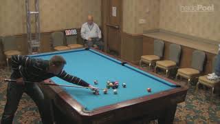 Remastered  Niels Feijen vs  Max Eberle 2013 Derby City Straight Pool Challenge 2013 First Rack Comm