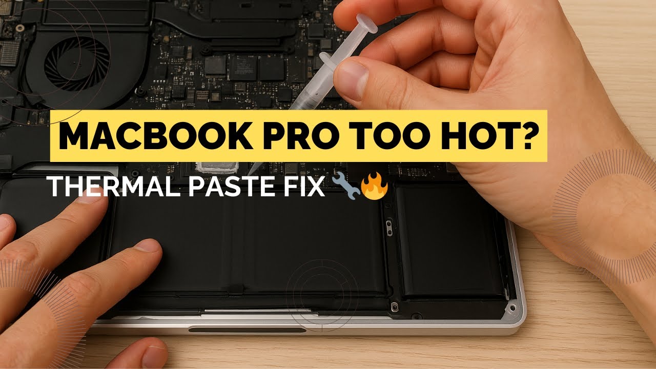 I Opened My MacBook Pro A1989 and Found THIS — Thermal Paste Fix Gone ...