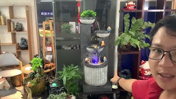 Thác nước ban công tuyệt đẹp