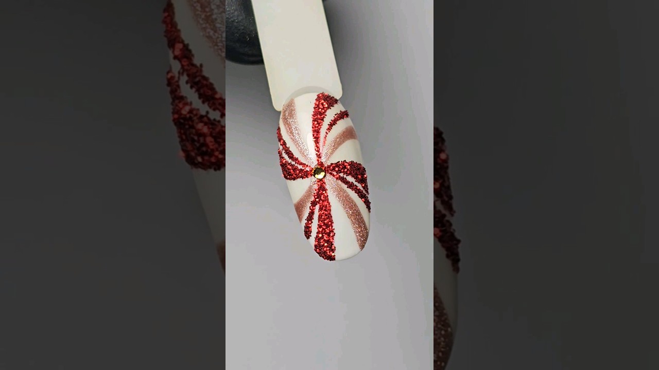 Christmas Nail Art Tutorial Step by Step 