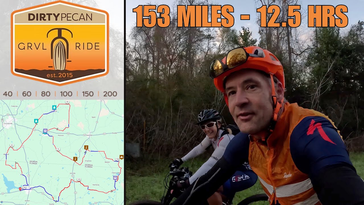 Dirty Pecan Gravel Ride - 150 Miles on Mountain Bikes