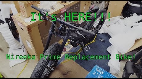 Nireeka Prime Replacement Unboxing - The New Bike Is Here!!!
