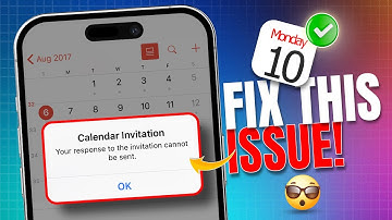 Calendar Invitation: "Your Response to the Invitation" on iPhone | Manage Calendar Invites on iPhone