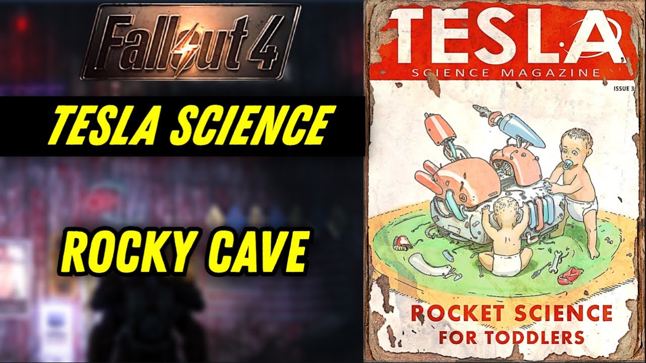 Tesla science magazine rocky cave location guide fallout 4 youtube