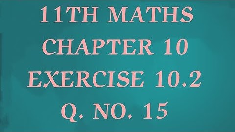TN CLASS 11TH MATHS/ CHAPTER 10/EXERCISE 10.2/DIFFERENTIAL CALCULUS (@MATHSSTUDENT)
