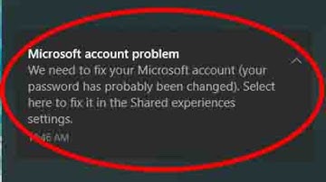 How to solve Microsoft Account Problem-We need to fix your microsoft account windows 10