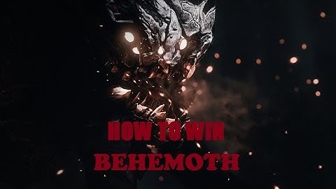Evolve: How to Win - Behemoth