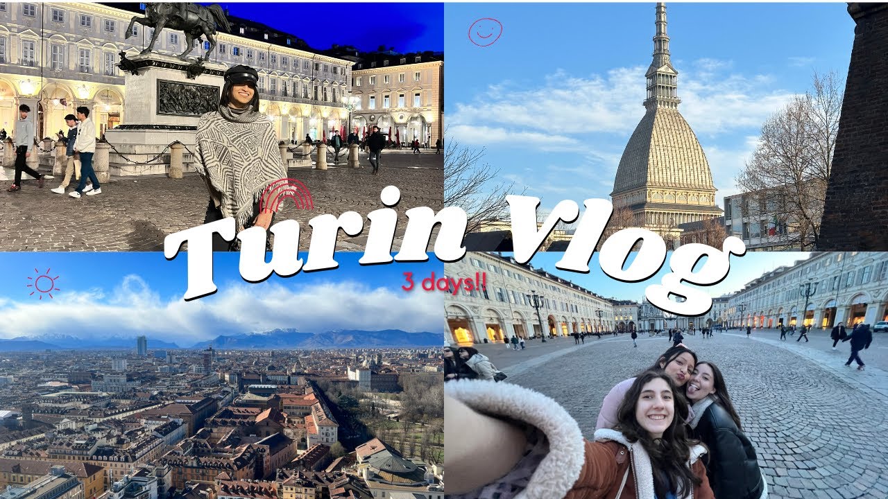 3 DAYS AT TURIN VLOG