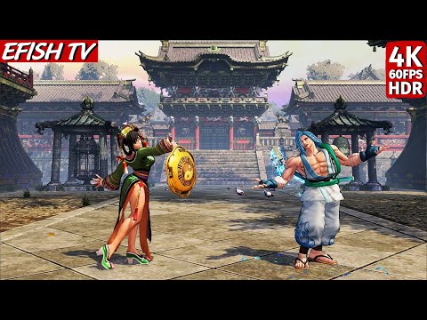 Wu-Ruixiang vs Kazama Sogetsu (Hardest AI) - Samurai Shodown