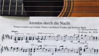 Atemlos durch die Nacht (Helene Fischer) — Waltz arrangement