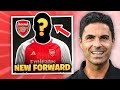 Arsenal’s NEW Potential Forward SIGNING? | Mikel Arteta Reveals Midfield Transfer Plan! image