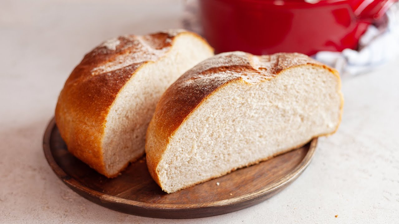 Preprost polnozrnat kvašen kruh