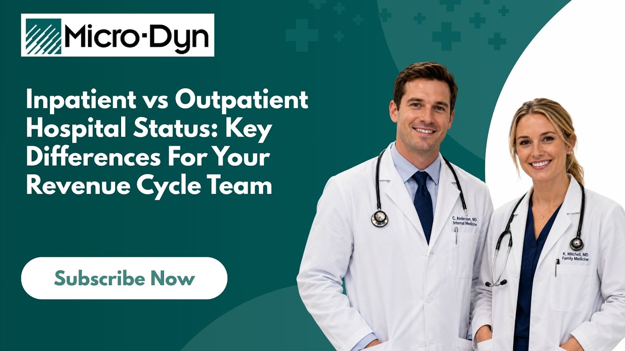 Inpatient vs Outpatient Hospital Status: Key Differences For Your Revenue Cycle Team