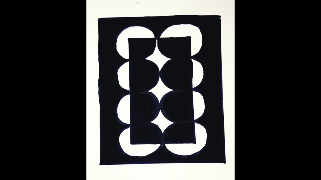 HOW TO DRAW BLACK & WHITE ABSTRACT ART 