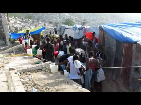Jamie Maguire Visits the Haiti Red Cross Headquarters