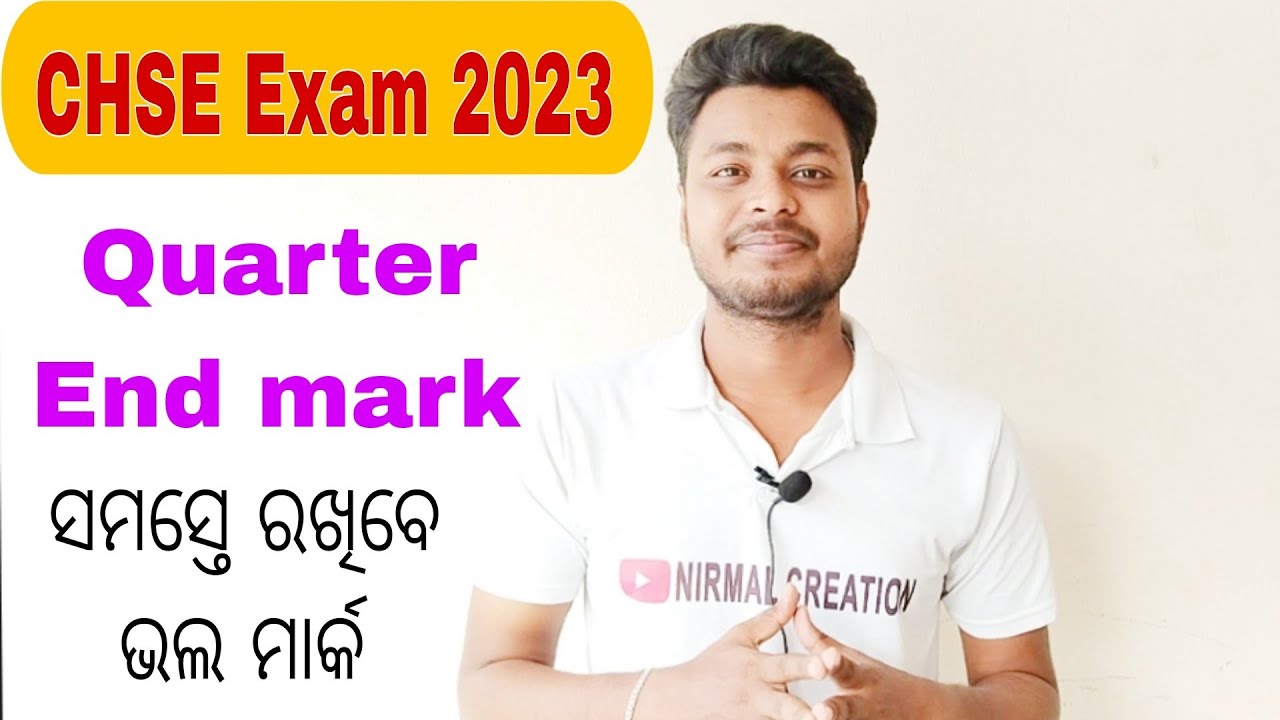 Chse Exam Result 2023//Quarter End Marks Adding