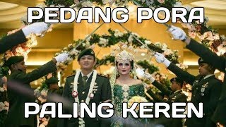 WEDDING UPACARA MILITER PEDANG PORA TNI-AD PALING KEREN DI INDONESIA