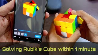 ASolver AR App | Solve Rubiks Cube within 1 minute | Full Tutorial Malayalam