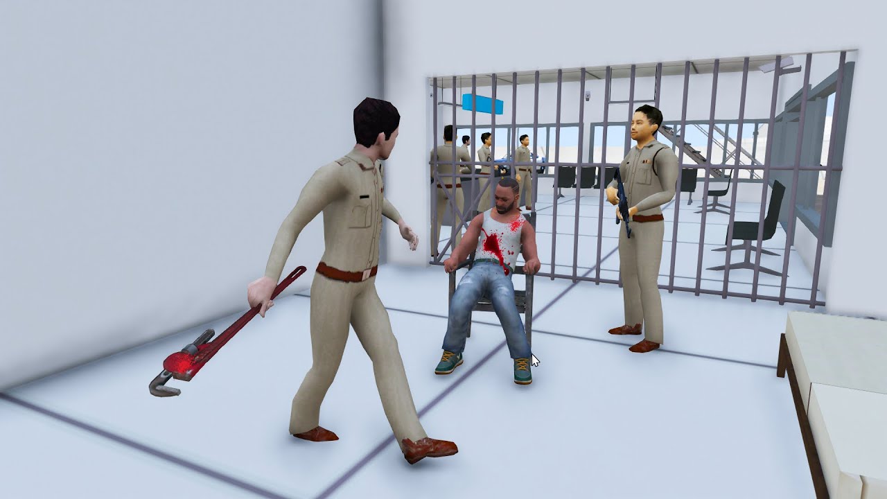 Franklin Was Arrested By Police in Indian Bike Driving 3D