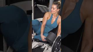 Stephanie Sanzo heavy glutes workout 🍑🥵 #motivation #gym #fitness #ytshorts #shorts #viral #gymshark